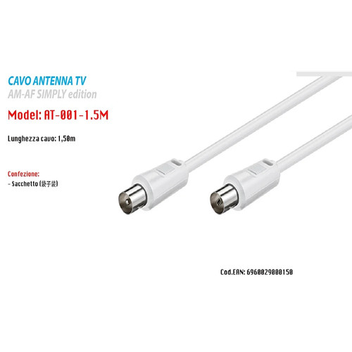 Cavo metri antenna - cavo, tv