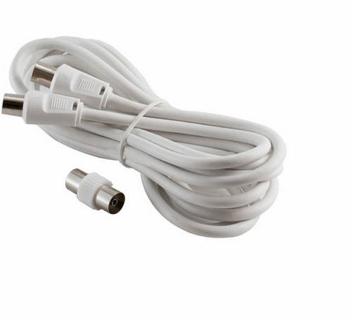 Cavo prolunga 5 bianco - tv, 1,5
