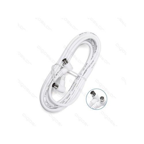 Cavo antenna 5mt angolo - tv,