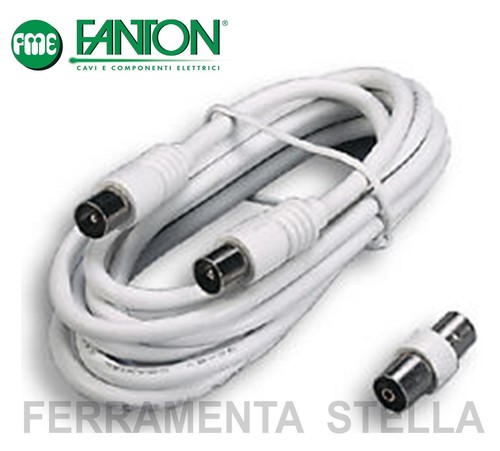 Cavo 2mt fanton antenna - tv,